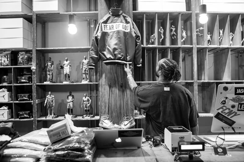 Fear of God Pop-Up Launch at Back Door Bottega