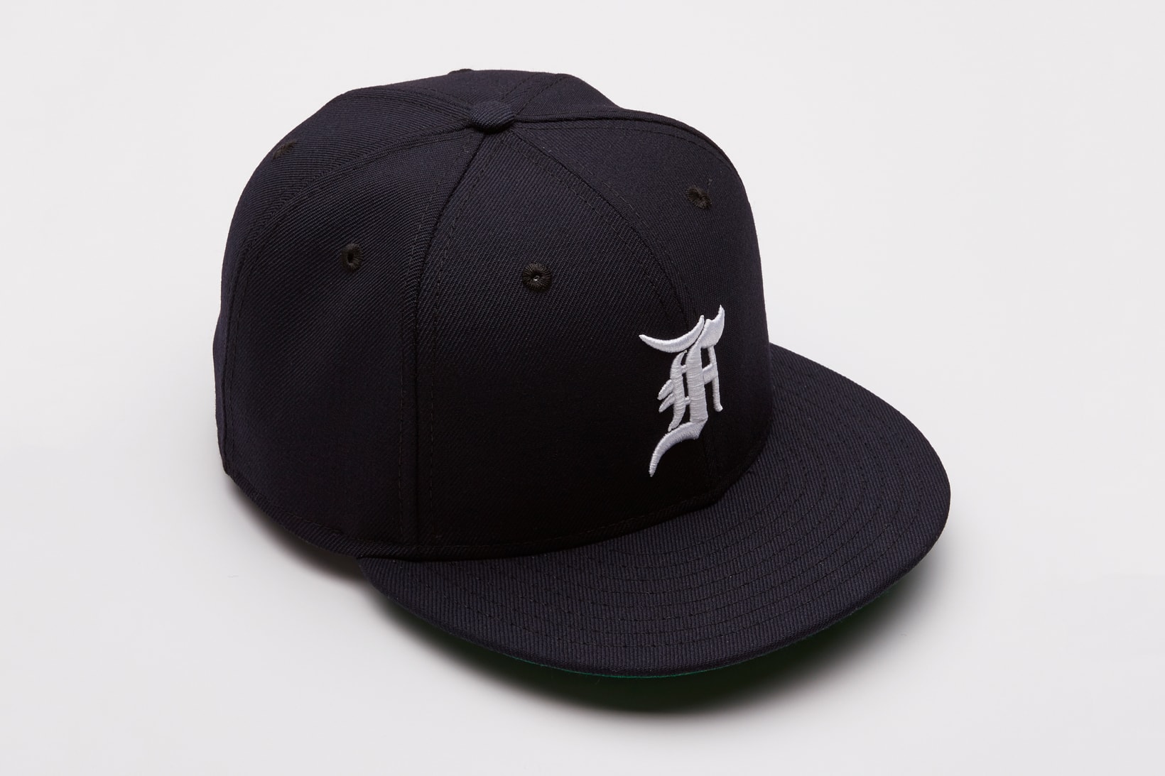 Fear of God New Era Fifth Collection Fitted Caps Hats Navy Vintage Gold