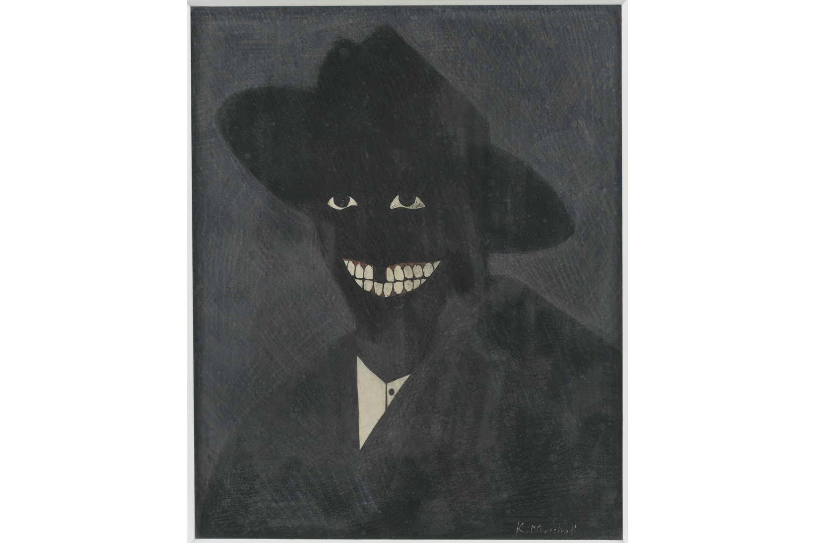 Frank Ocean Lens Cover Art Kerry James Marshall A Portrait of the Artist As a Shadow of His Former Self Artwork