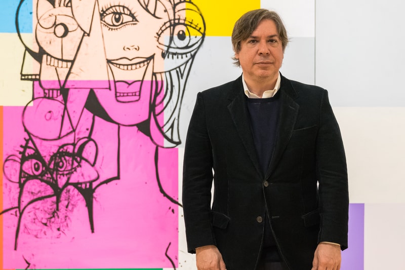 George Condo New Works Kanye West Artwork Exhibition Sculpture Paintings Andy Warhol Jean-Michel Basquiat Allen Ginsberg William S Burroughs