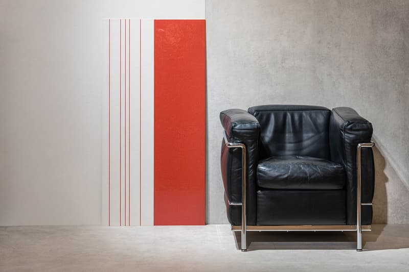 Gigacer Le Corbusier Tiles Red