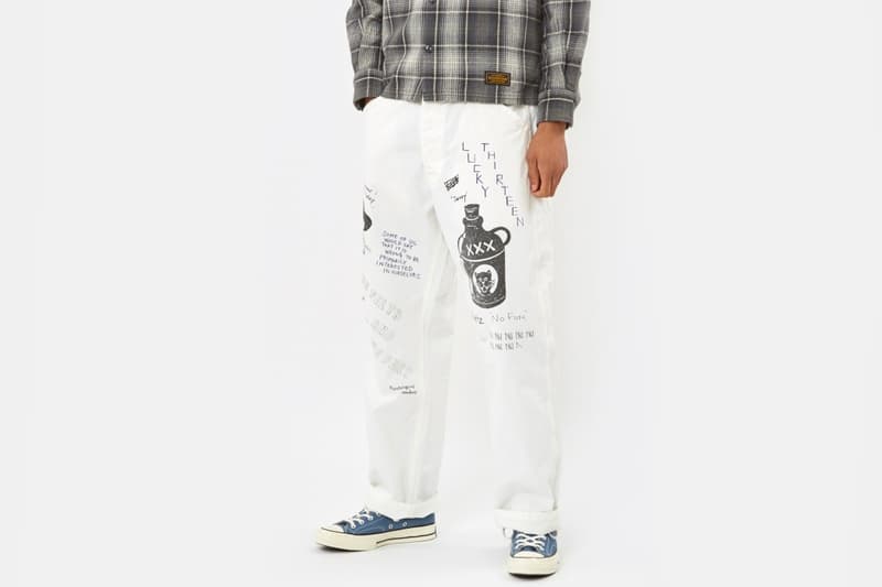 A Look at the NEIGHBORHOOD Hand-Drawn Memorial Pant