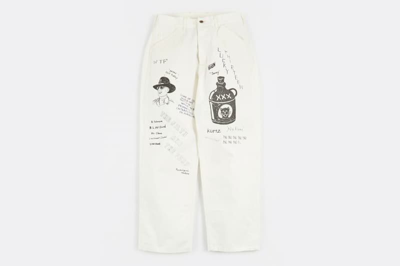 A Look at the NEIGHBORHOOD Hand-Drawn Memorial Pant