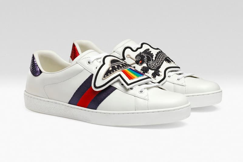 Gucci Ace Patch Sneakers Customize