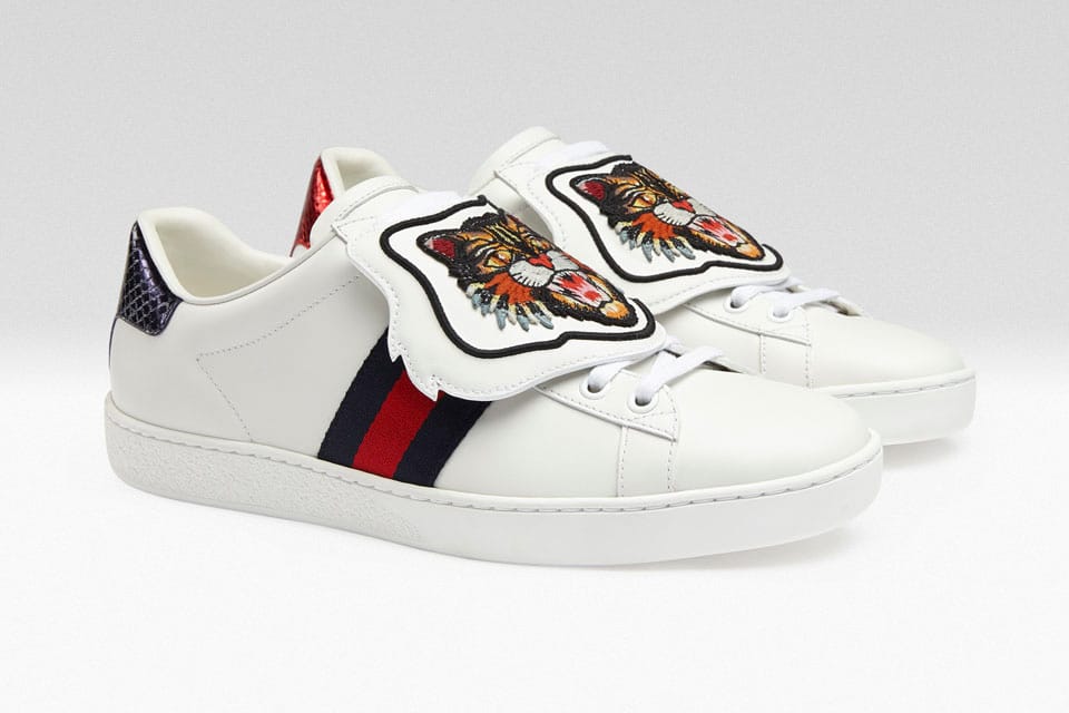 gucci patches for shoes