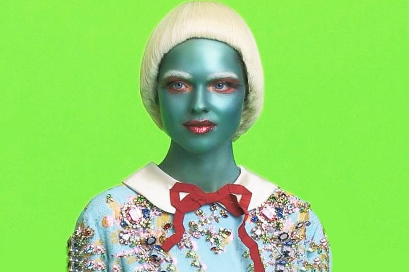 Gucci Is Conducting A Space Alien Model 