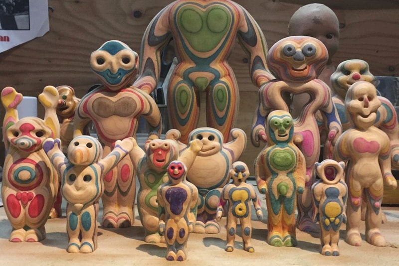 Haroshi Guzo NANZUKA Tokyo Artwork Sculptures Skateboards Exhibitions