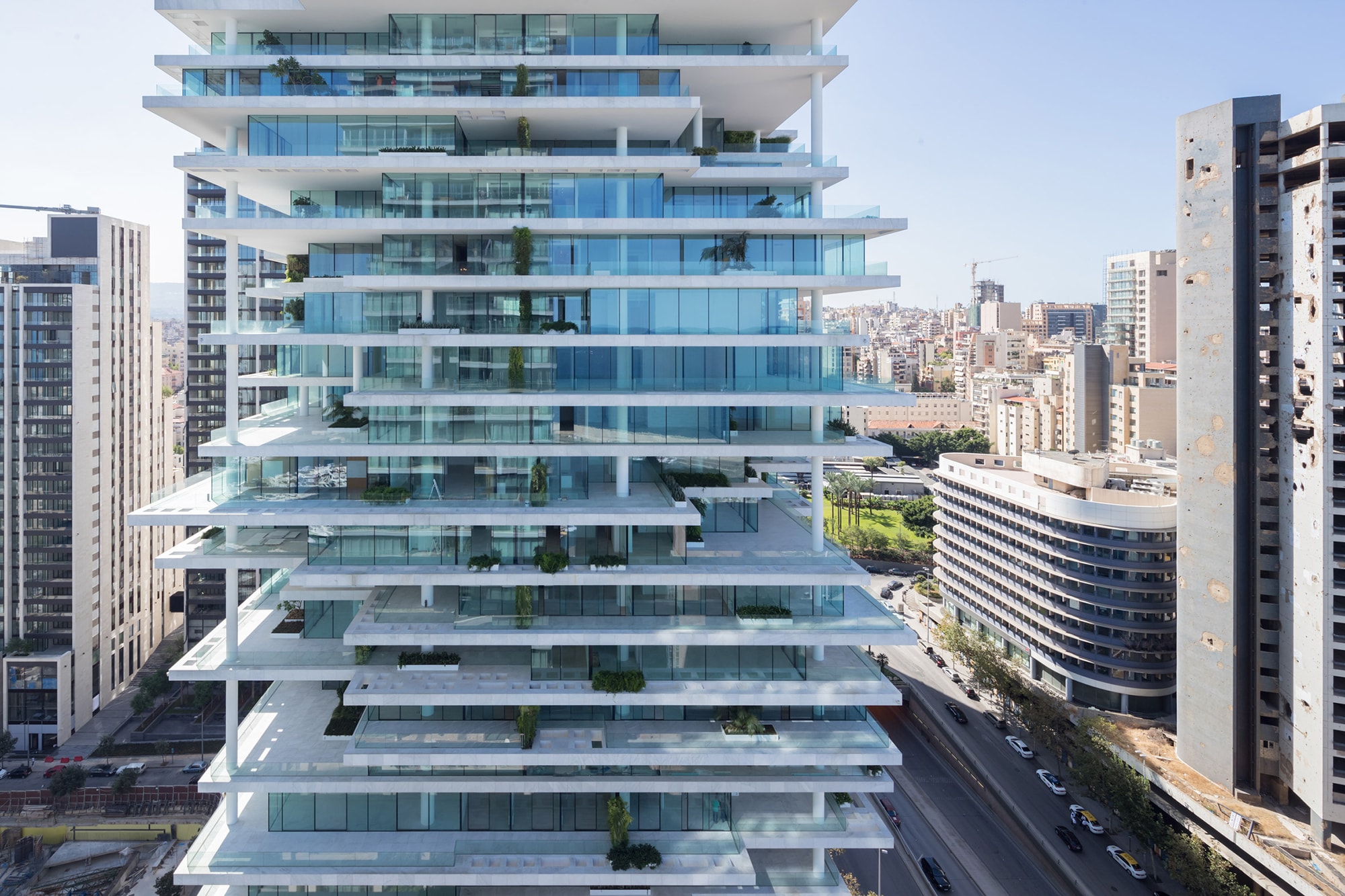 Herzog & de Meuron Beirut Tower Front