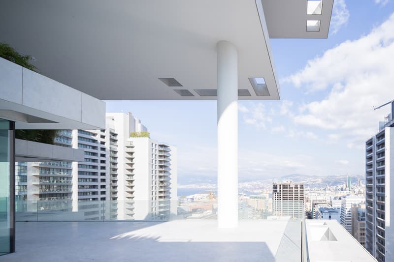 Herzog & de Meuron Beirut Tower Balcony