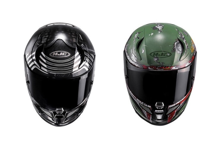 Join the Dark Side in the HJC x 'Star Wars' Kylo Ren & Boba Fett Helmets