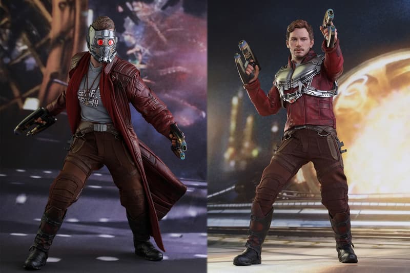 Hot Toys Guardians of the Galaxy Vol 2 Star Lord Baby Groot Life Like Action Figure