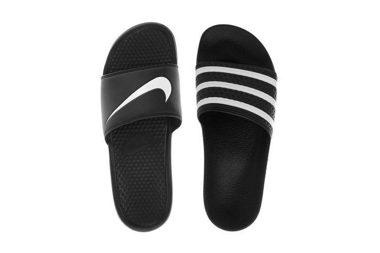 These Nike x adidas Bootleg Slides Are the Best of Both Worlds