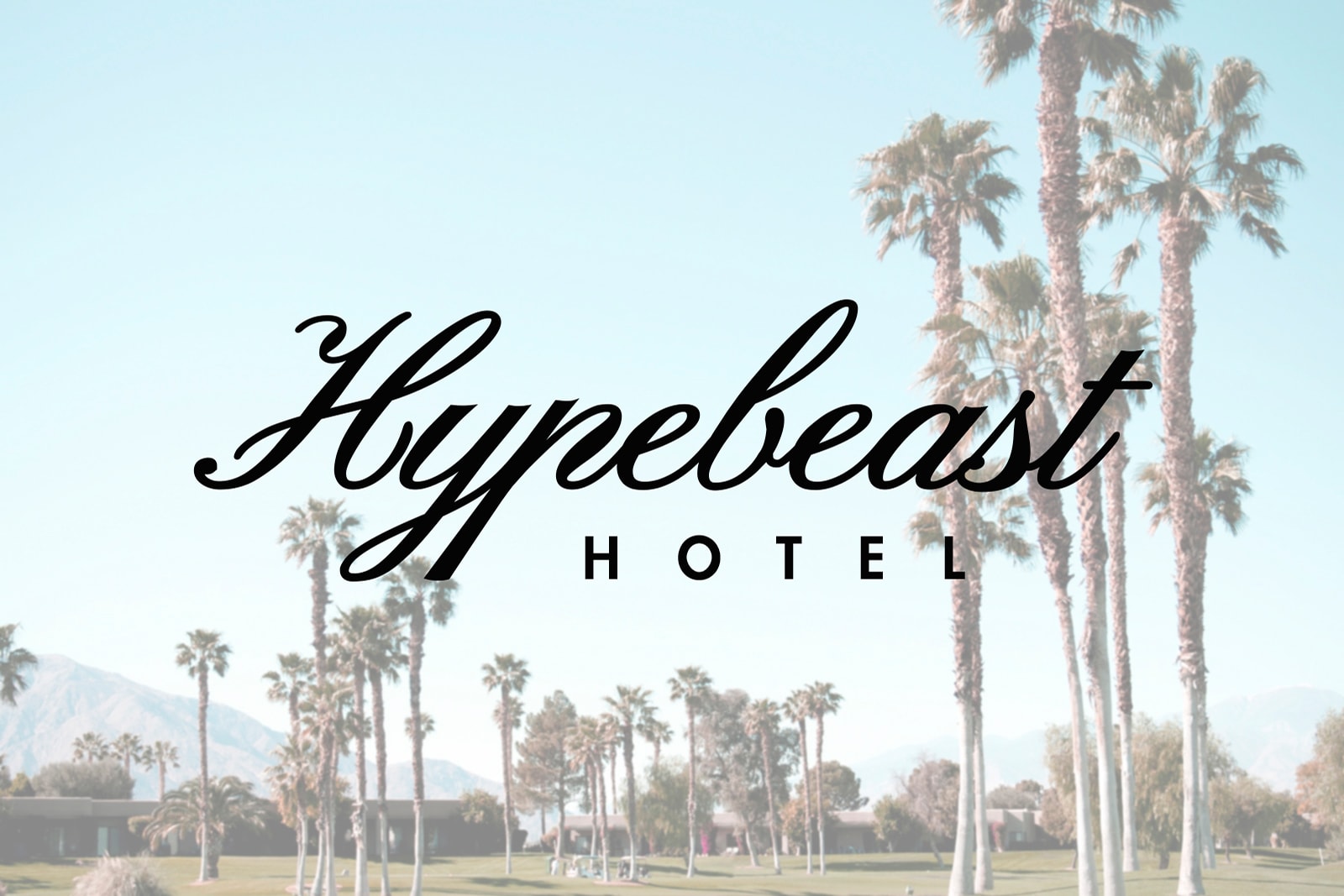 HYPEBEAST Hotel Party Palm Springs California April 15 16 2017