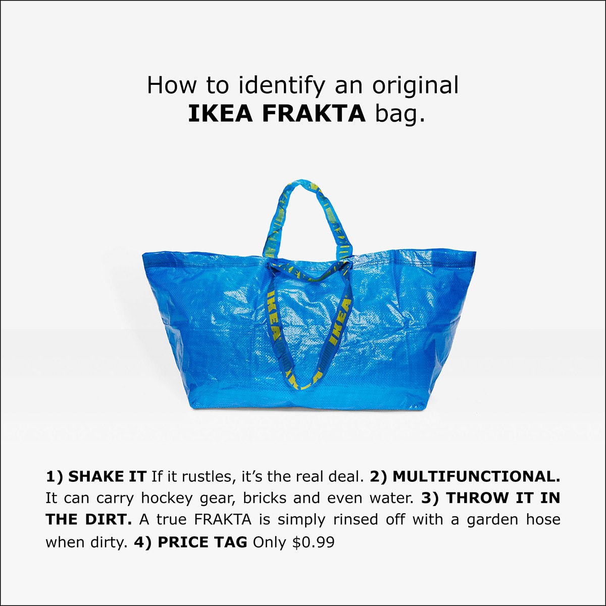 IKEA Balenciaga Copycat Tote Bag Response