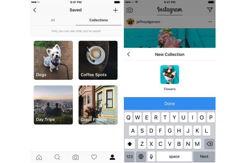 Instagram Saved Post Collections Pinterest