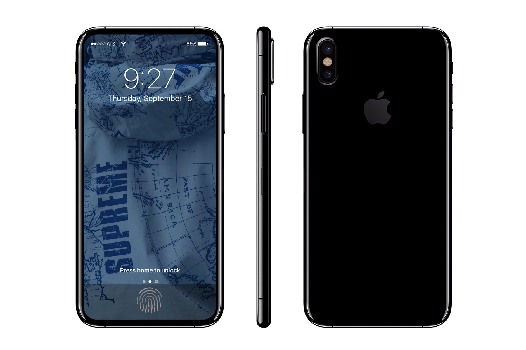 iPhone 8 Dummy Leak Surfaces Edge-To-Edge Display Smartphones Apple  Touch Screens