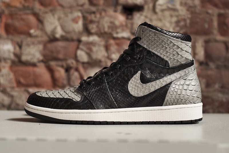 JBF Customs Shadow Air Jordan 1 Python