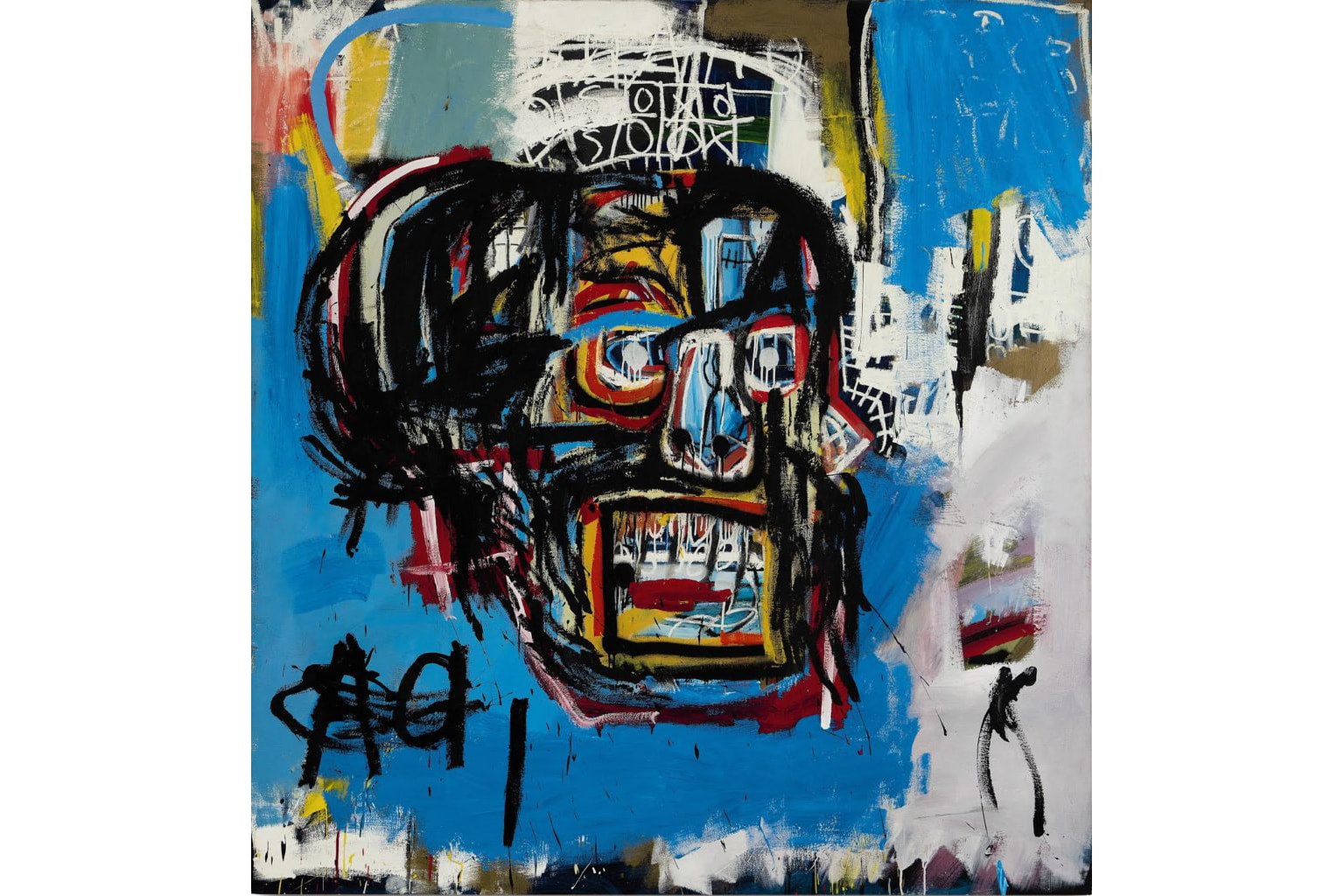 Jean-Michel Basquiat 'Untitled' 1982 $60 Million Sotheby's New York Artwork Art Auction