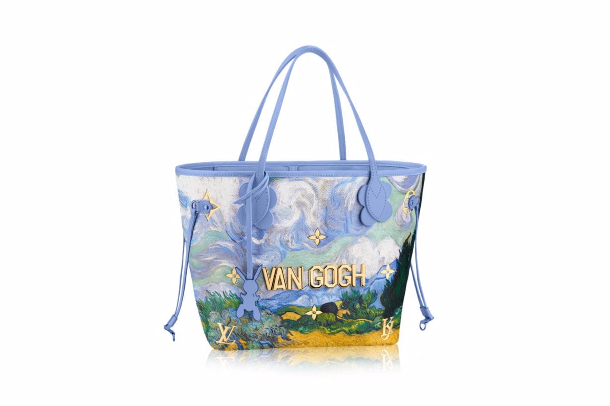 VNTG Vincent Van Gogh Paris Amsterdam 16x13” Canvas Leather Trim Shoulder  Bag | eBay