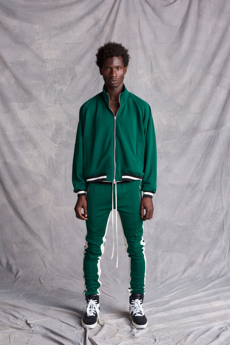 Jerry Lorenzo Fear of God 1987 Collection Irish Green I Love L.A.