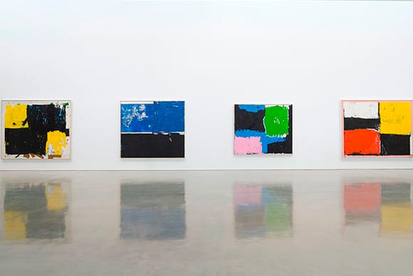 Artist Joe Bradley Presents His New Body of Work "Eric's Hair" at Gagosian Gallery