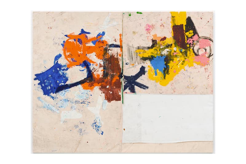 Joe Bradley Eric's Hair Exhibition Gagosian Gallery