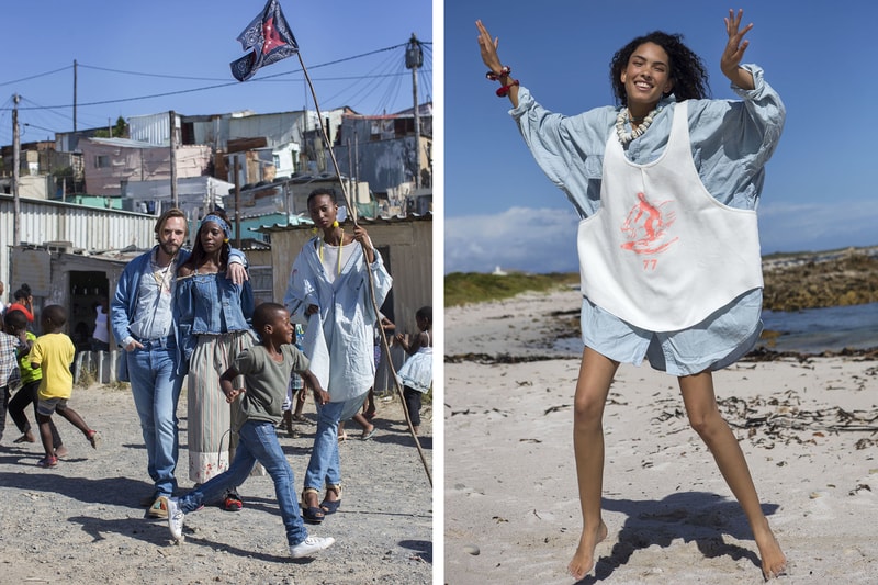 KAPITAL 2017 Spring/Summer Lookbook Africa Japanese Brand Draping Indigo Denim Americana Embroidery