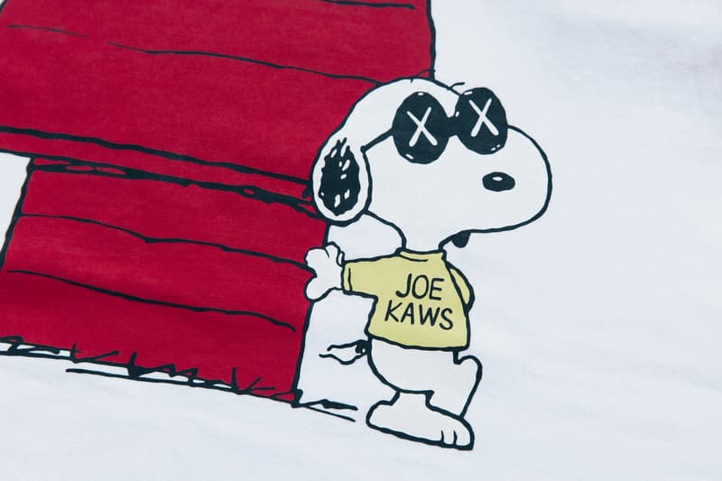 KAWS 'Peanuts' Uniqlo UT Collection Snoopy Woodstock
