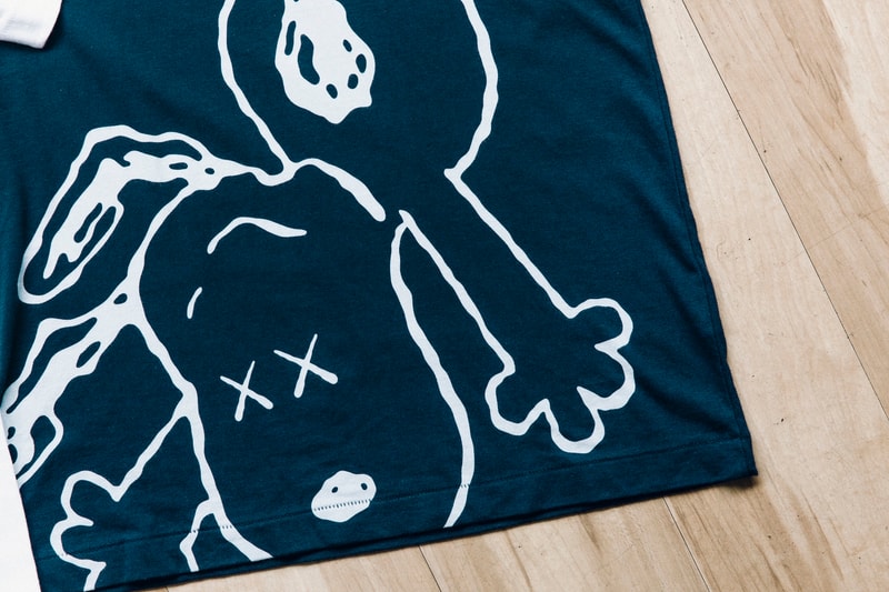 KAWS  'Peanuts' Uniqlo UT Collection Snoopy Woodstock