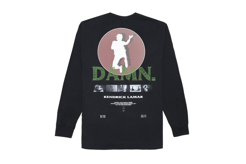 Kendrick Lamar Kung Fu Kenny Merch DAMN.