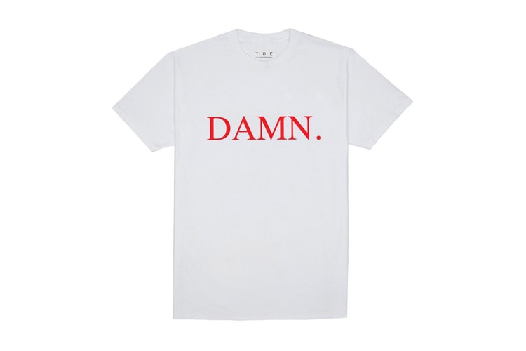 TDE Launches 'DAMN.' Merch in Honor of Kendrick Lamar's Latest Project