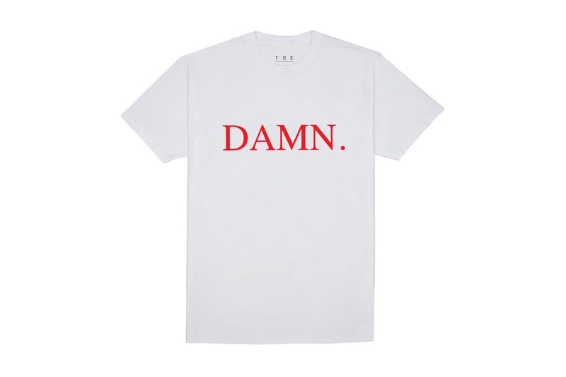 Kendrick Lamar DAMN Merch TDE T-Shirt