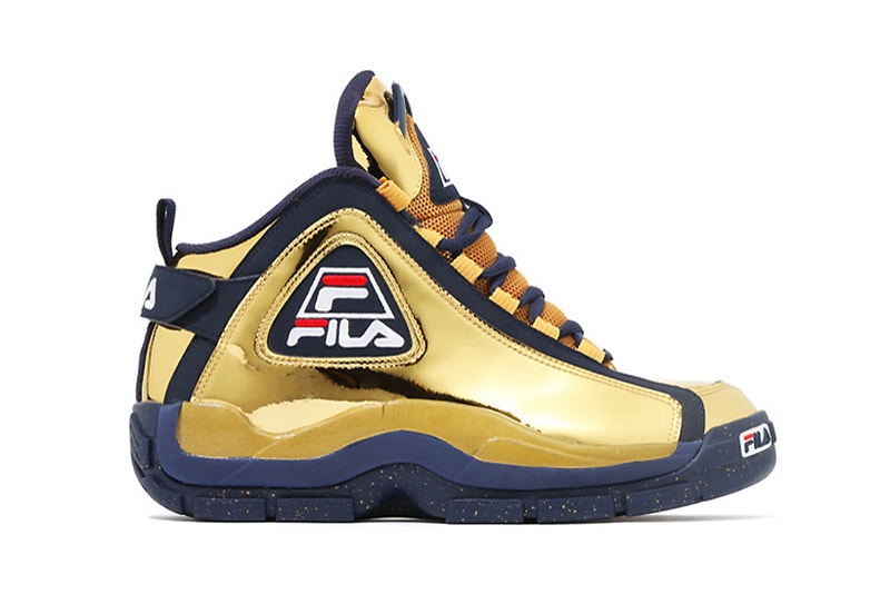 Kinetics x FILA 96GL "Metallic" Basketball Sneakers