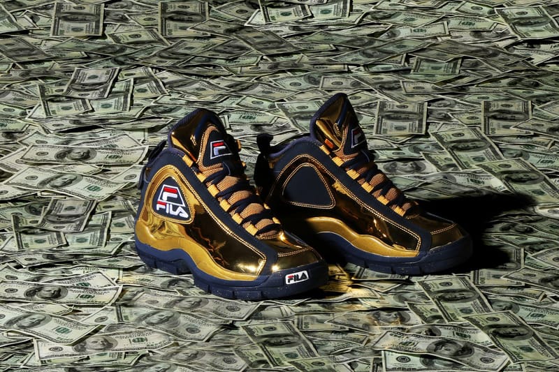 【世界限定83足！】極稀少 FILA×XLARGE 96GL 多素材 豪華 刺繍