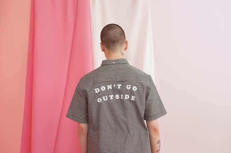 Lazy Oaf Summer 2017 Don't Go Outside Shirt