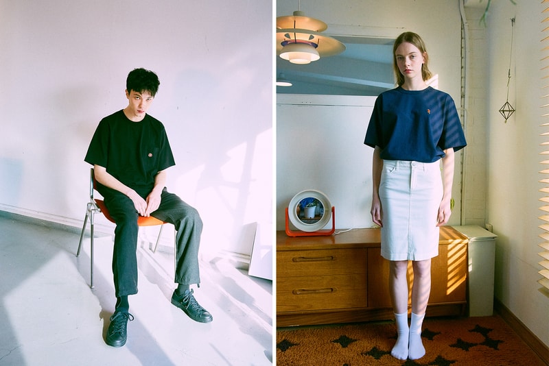 LIFUL Summer 2017 Lookbook Black T Blue T