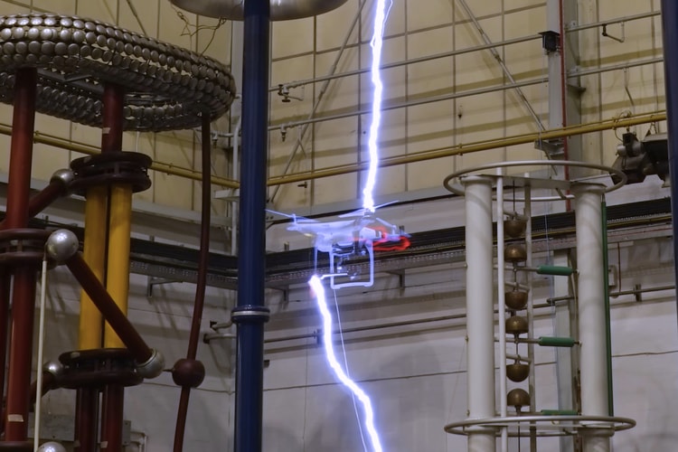 This Is What Happens When a Drone Gets Struck by Lightning