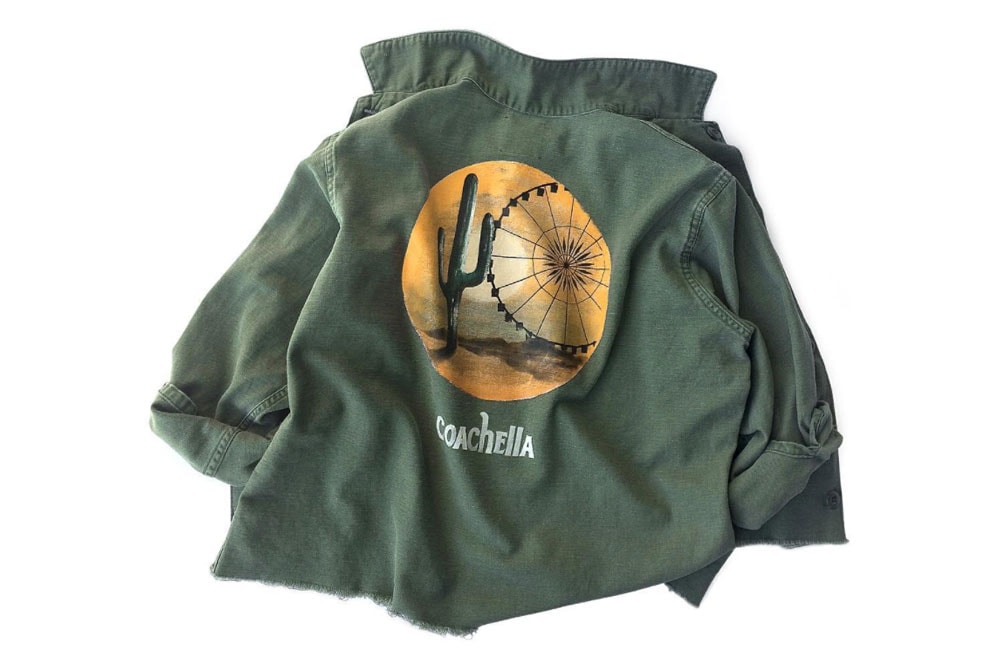 Luke Vicious's Custom VIP Merch Coachella Jacket