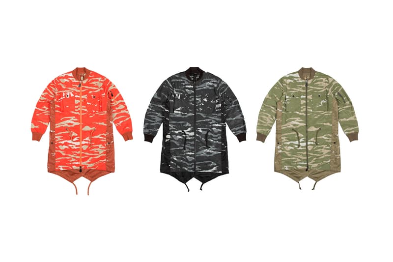 maharishi 2017 Spring Tigerstripe Murale Camouflage Capsule Collection