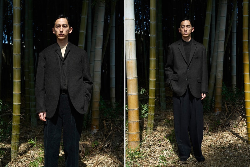 MARKWARE 2017 Fall/Winter Lookbook Conveys Sophisticated Proportions Beige Outerwear Japanese Shunsuke Ishikawa