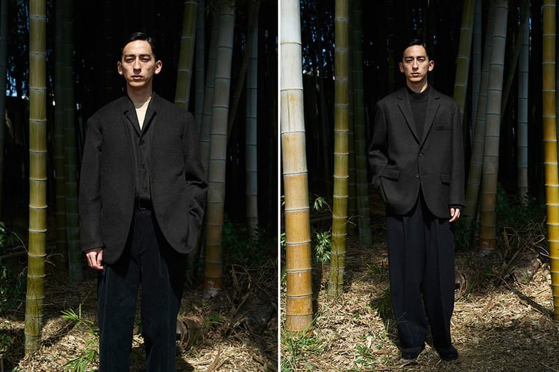 MARKWARE 2017 Fall/Winter Lookbook Conveys Sophisticated Proportions Beige Outerwear Japanese Shunsuke Ishikawa