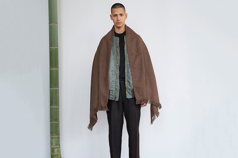 MARKWARE 2017 Fall/Winter Lookbook Conveys Sophisticated Proportions Beige Outerwear Japanese Shunsuke Ishikawa