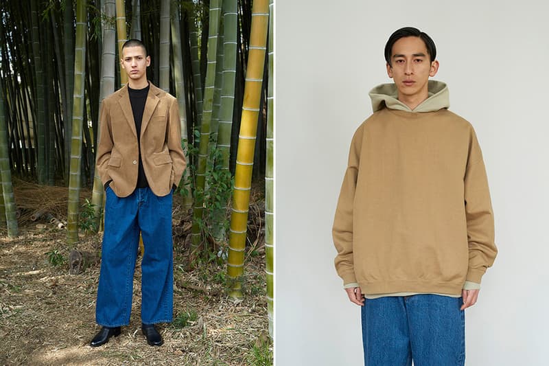 MARKWARE 2017 Fall/Winter Lookbook Conveys Sophisticated Proportions Beige Outerwear Japanese Shunsuke Ishikawa