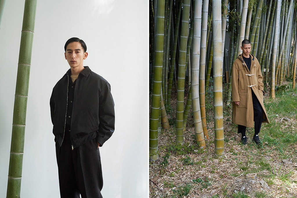 MARKWARE 2017 Fall/Winter Lookbook Conveys Sophisticated Proportions Beige Outerwear Japanese Shunsuke Ishikawa