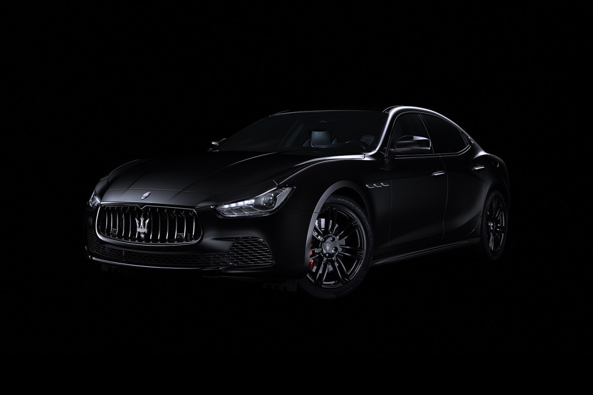Maserati Special Edition Ghibli "Nerissimo" New York International Auto Show