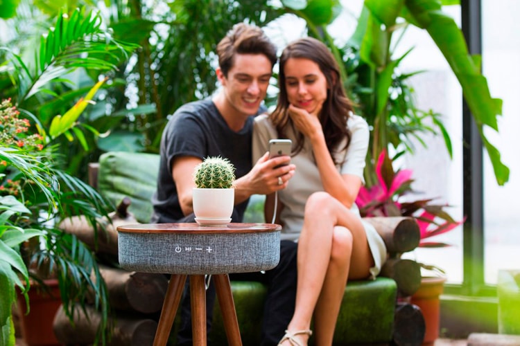 Mellow's Sleek Side Table Doubles as a Hi-Def Speaker