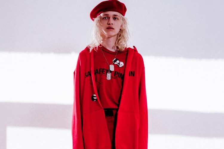 MIDNIGHT STUDIOS Gets Punk-Heavy in Latest 2017 Spring/Summer "Safety Pin" Lookbook