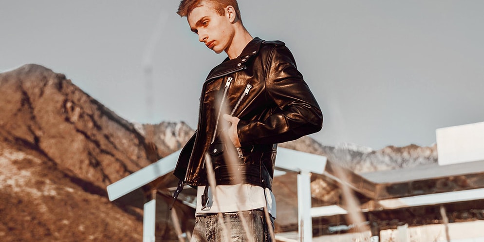 Clinton Hooded Leather Jacket – James Leather