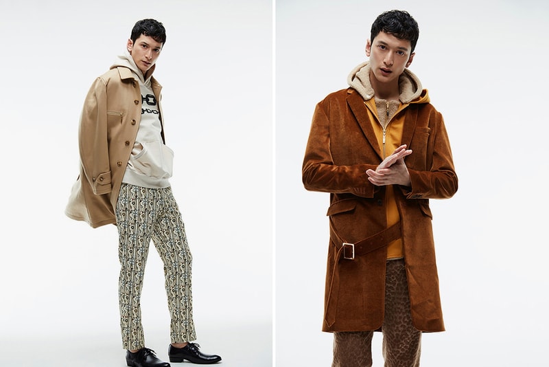 MOTONARI ONO 2017 Fall/Winter Collection Suits Mixed Patterns Tokyo Lookbooks