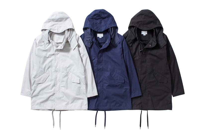 nanamica 2017 Spring Summer Outerwear Mac Coat Rain Coat Anorak Parka Trench Coat